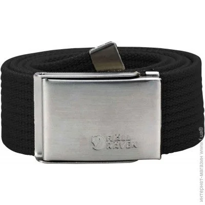  Fjallraven Canvas Belt Black  (77029.550)