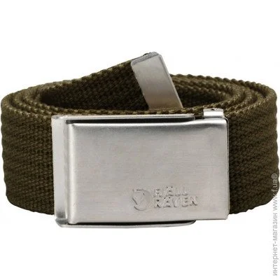 Fjallraven Canvas Belt Dark Olive (77029.633)