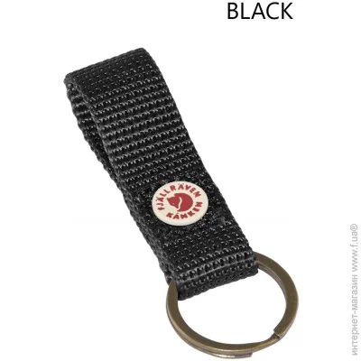 Fjallraven  Kanken Keyring Black (1004-23785.550)