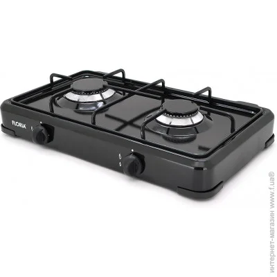Газовая настольная плитка Floria ZLN7128 black Газовая настольная плитка Floria ZLN7128 black