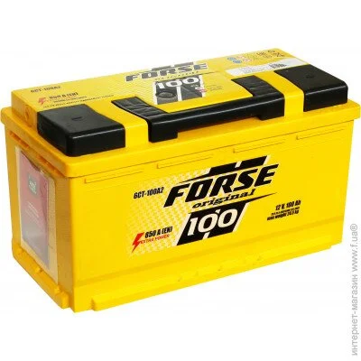   Forse 6  100Ah 850A 12V +  