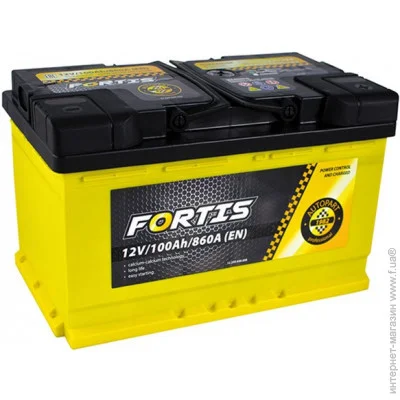   Fortis 100 Ah/12V _0_ Euro_L4  (FRT100-L4-00)