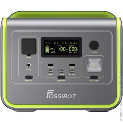   Fossibot FSB-F800 Green 800W 512Wh LiFePO4