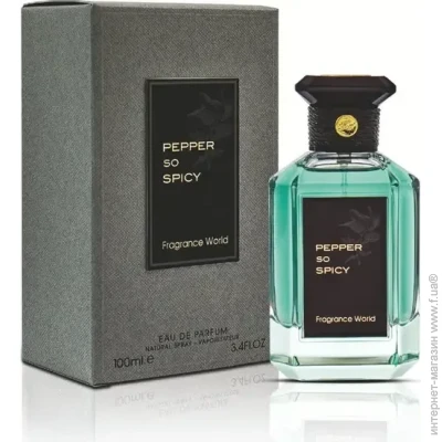 Парфумована вода для жінок Fragrance World Pepper so Spicy 100 мл Парфумована вода для жінок Fragrance World Pepper so Spicy 100 мл