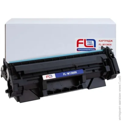 Free Label  HP 136X (W1360X)   (FL-W1360X)