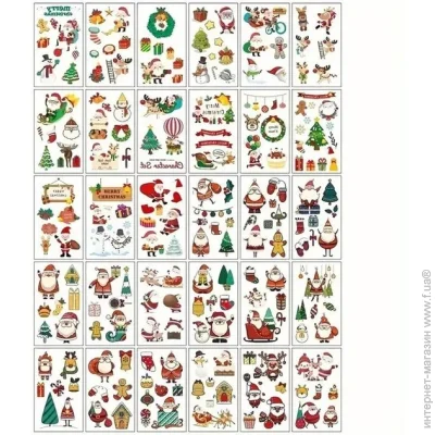 Fresh Tattoo     "     1" (tattoo-mini-set-cmas-30-1)