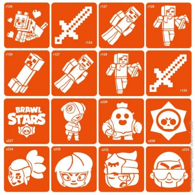 Fresh Tattoo    - "Minecraft_Brawl-Stars" Minecraft_Brawl-Stars_16