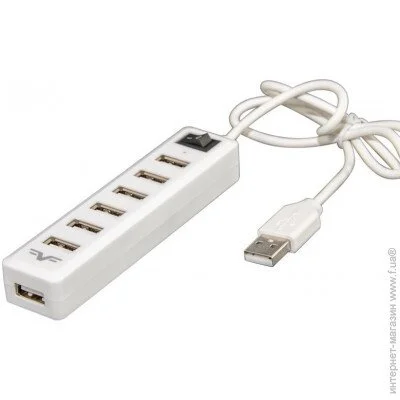 USB-  USB 2.0 Frime 7xUSB2.0 White (FH-20041)