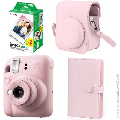  Fujifilm   Instax Mini 12,  20, ,  108   (NABMINI1204PINK)