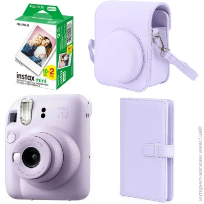  Fujifilm   Instax Mini 12,  20, ,  108   (NABMINI1204PUR)