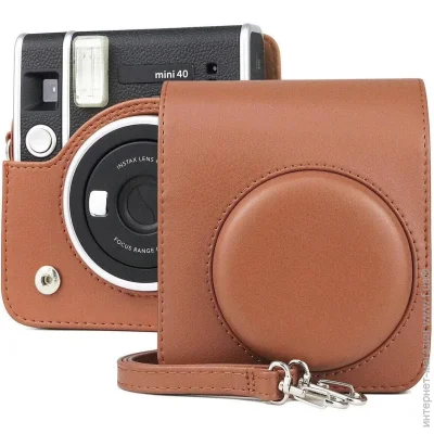 Fujifilm    Instax Mini 40  (CASE40BROWN)