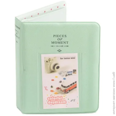   Fujifilm   Instax Mini 64    Mini (8, 9, 12, 11, 40, 50s, 70, 90, 25s, liplay, evo, (ALBMINIGREEN)
