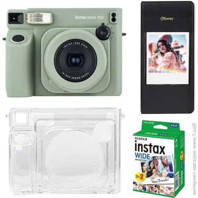  Fujifilm   Instax Wide 400,  20 ,  ,   64   (NAB_WIDE400_02_BLACK)