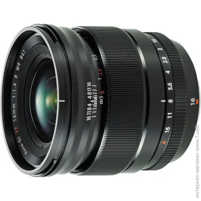 ' Fujifilm XF-16mm F1.4 R WR