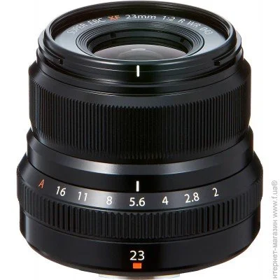  Fujifilm XF 23mm f/2.0 Black