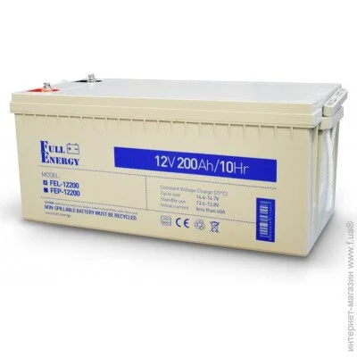    Full Energy FEL-12200 12V/200Ah GEL