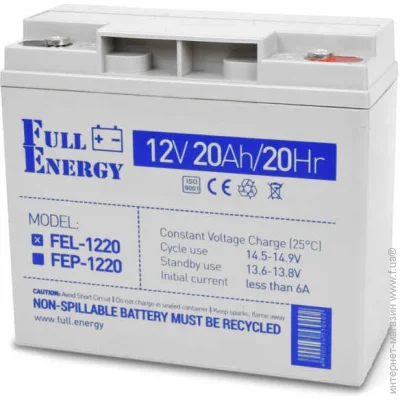    Full Energy FEL-1220 12V/20Ah GEL