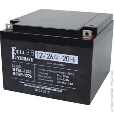   Full Energy FEP-1226 12V/26Ah AGM