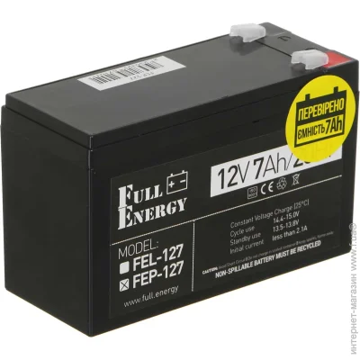    Full Energy FEP-127 12V/7Ah AGM