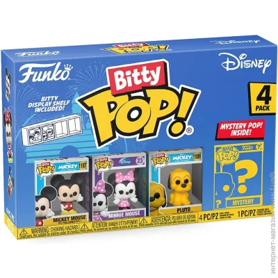   Funko bitty pop  " " 4   . (76340)