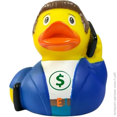 Funny Ducks Игрушка для купания «Утка Бизнесмен» (1336) Funny Ducks Игрушка для купания «Утка Бизнесмен» (1336)
