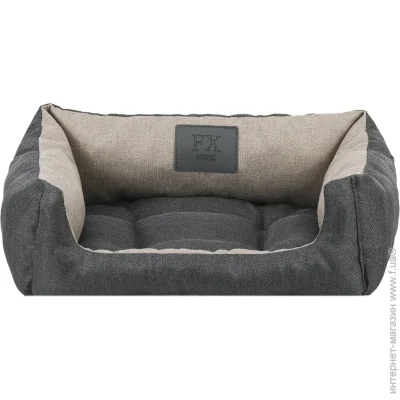 Fx Home Лежак Мальмо 40х30х12 см, бежево-серый Fx Home Лежак Мальмо 40х30х12 см, бежево-серый