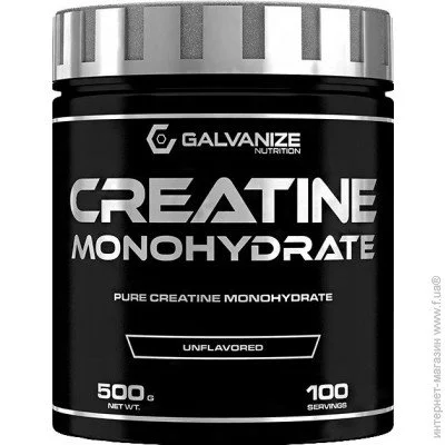  Galvanize Nutrition Creatine Monohydrate-500g (51240)