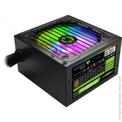   Gamemax ATX 600W (VP-600-RGB)