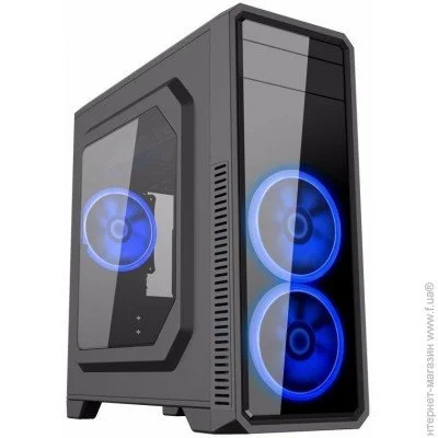  Gamemax G561 Black, no/PSU