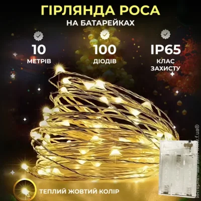 ó   100 LED  10   ,  GarlandoPro 100L10MWY