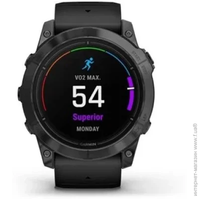 - Garmin Epix Pro Gen 2 51mm Slate Gray w. Black Band (010-02804-20/21)