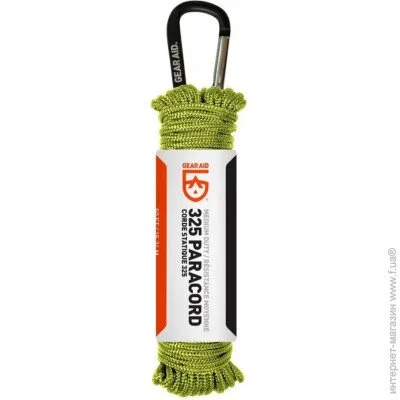 Gear Aid  by McNett 325 Paracord Utility 15  Green (1053-GA 80681)