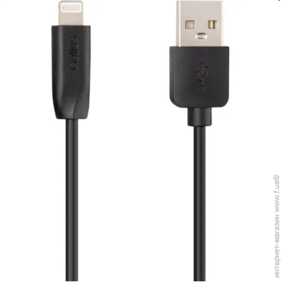 Gelius  One Cable USB to Lightning GP-UC117 12W 1m Black (2045923565)