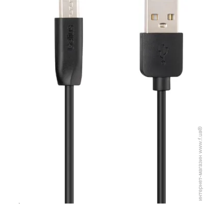Gelius  One Cable USB to MicroUSB GP-UC115 12W 1m Black (2044652041)