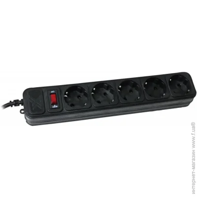 - Gembird  Maxxter (SPM5-G-10B) 3.0m Black