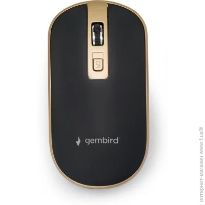  Gembird MUSW-4B-06-BG Black-Gold
