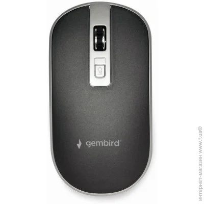  Gembird MUSW-4B-06-BS Black-Silver
