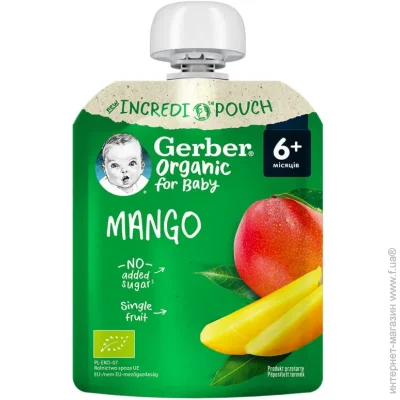   Gerber  6    Organic , , 80