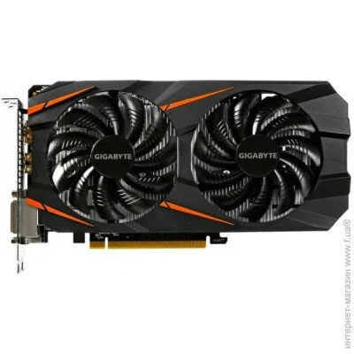  Gigabyte GeForce GTX 1060 WINDFORCE OC 3G (GV-N1060WF2OC-3GD)