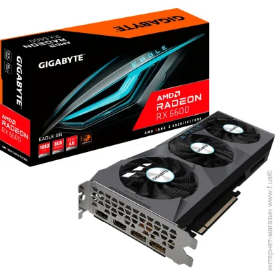 ³ Gigabyte Radeon RX 6600 EAGLE 8G (GV-R66EAGLE-8GD)