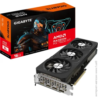  Gigabyte Radeon RX 7600 XT GAMING OC 16G (GV-R76XTGAMING OC-16GD)