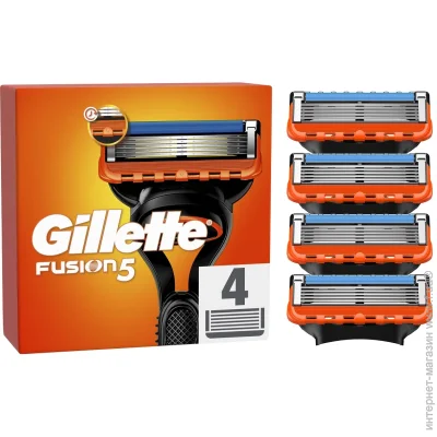    Gillette Fusion 4. (7702018874460)