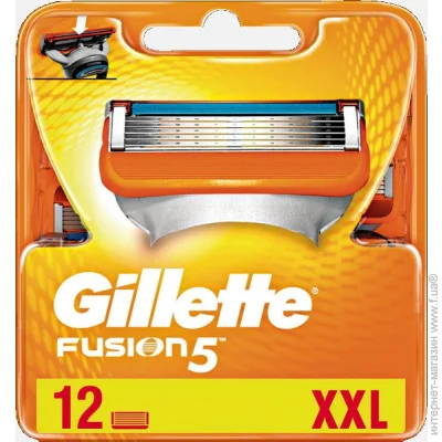      Gillette Fusion 12 . (7702018441075)