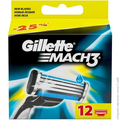    Gillette Mach3 12. (3014260323240)