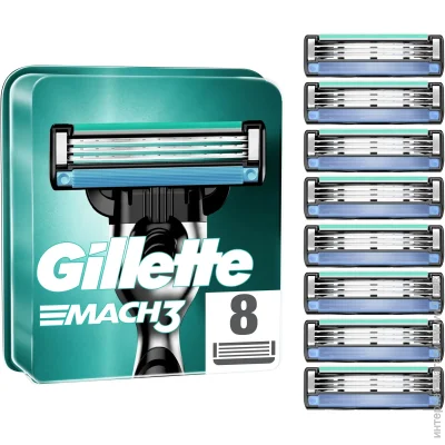    Gillette   Mach 3 8 .