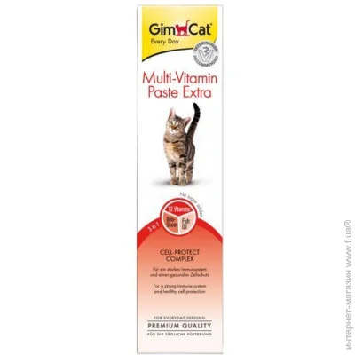    GimCat Multi-Vitamin Paste Extra 200  (4002064401898)