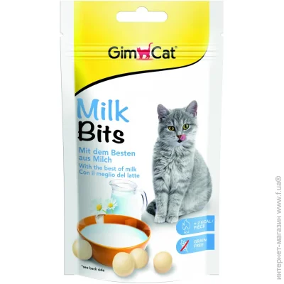 Gimcat MilkBits 40  .    (4002064418735)