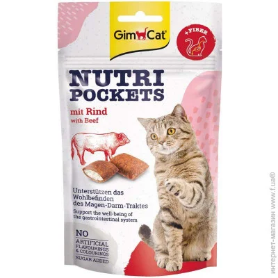  Gimcat Nutri Pockets / +  () 60 (4002064400747)
