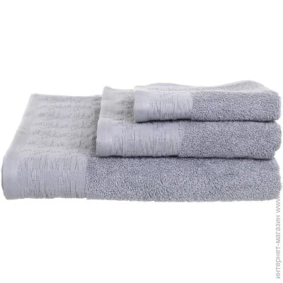 Рушник для рук и обличчя Gipanolar Keyla 30x50 см сірий Рушник для рук и обличчя Gipanolar Keyla 30x50 см сірий