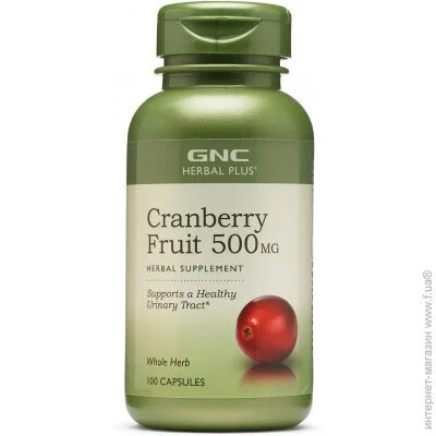   GNC   Cranberry Fruit 100  (4384303350)